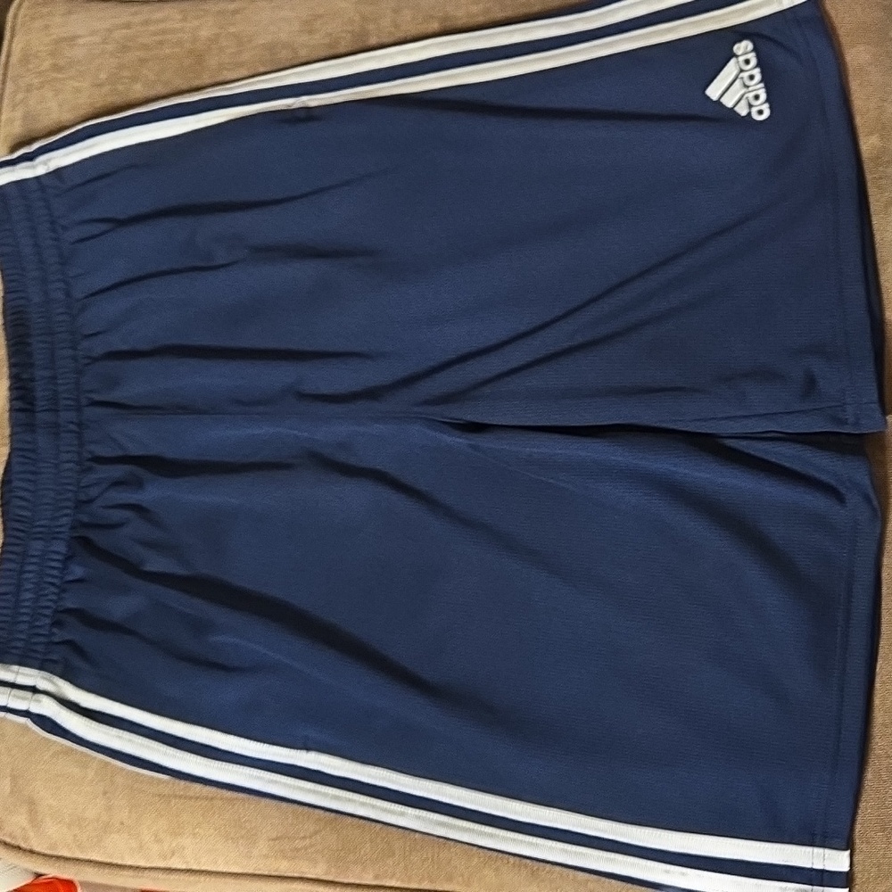 ADIDAS Boys 3 Piece Bundle Gray Blue Athletic Shorts Tee Shirt Size XL - Picture 4 of 4